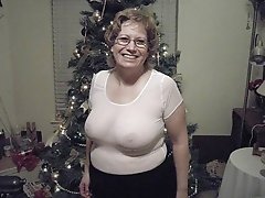 Old Amateur Lady With Big Tits